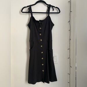 NWT black dress from asos (pockets)